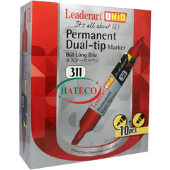 Bút lông dầu hai đầu cỡ lớn Leaderart LA 311 Nhật Bản