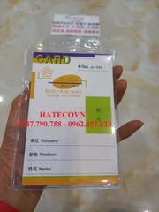 BAO THẺ TÊN 504, DỌC, KT 94*150mm (LOẠI 1) - Thẻ đeo nhân viên, học sinh, nhà báo