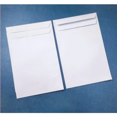 Phong bì trắng A4 định lượng 120gsm, KT 25x34cm, tập 100 chiếc