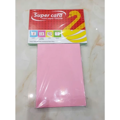 Bìa màu Supreme A4 bìa cứng Thái Lan đóng sổ sách Định lượng 160gsm - 100 tờ bìa đóng sổ