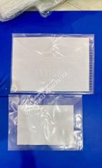 Túi Clearbag khổ A5 TRẮNG TRƠN CHƯA IN ( Túi myclear, túi khuy, túi cúc, bìa nút)