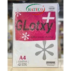 Bìa mika A4 GLOTXY 100 tờ Loại Dày - Bìa kiếng Mạnh Hưng