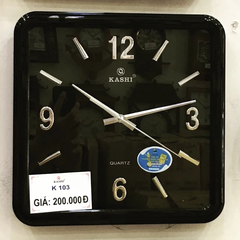ĐỒNG HỒ TREO TƯỜNG CHÍNH HÃNG KASHI K103 - GIÁ RẺ - BẢO HÀNH CHÍNH HÃNG