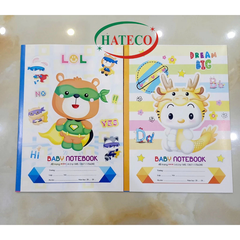 Set 5 Quyển Vở 4 Ô Ly 48 Trang Hải Tiến Baby Notebook