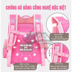 Balo Học Sinh Tiểu Học Chống Gù Cho Bé Gái