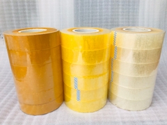 BĂNG DÍNH BĂNG KEO ĐÓNG HÀNG ĐÓNG HÀNG DÁN THÙNG 6KG LÕI NHỰA MỎNG 3 LY TRONG/ĐỤC