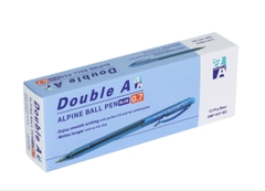 BÚT BI ALPINE DOUBLE A THÁI LAN MÀU XANH NGÒI 0.7MM (HỘP 12 CÂY)