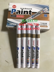 Bút Sơn Toyo ĐỒNG - Bút tô vẽ thông số lốp, giày dép, mọi bề mặt nhanh khô...