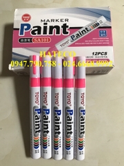 BÚT SƠN TOYO 101 HỒNG - BÚT SƠN TÔ VẼ LỐP, DÀY ... KHÔNG TRÔI