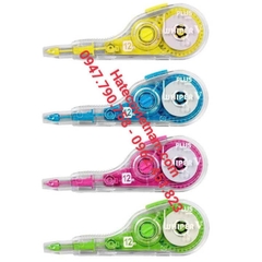 BĂNG XÓA PLUS 12M WH105T(1 CÁI) - XÓA KÉO - XÓA BĂNG HÀNG CHÍNH HÃNG