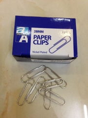 Ghim vòng C28 DoubleA - Kẹp giấy đầu tròn - Ghim cài