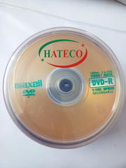 ĐĨA DVD Trắng Maxell 4.7GB 16x Loại tốt - DVDMaxell tốt - DVD hộp 50 Đĩa dvd