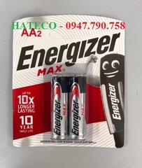 Pin Energizer 2A Vỉ 2 viên  - AA MAX LR6 (Pin tiểu)