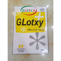 Bìa mika A4 GLOTXY 100 tờ Loại Trung- Bìa kiếng Mạnh Hưng