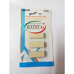 Đệm mực KW-Trio 051007 (vỉ 3 chiếc) cho dấu nhảy 6, 7, 8 số - Hàng Chính Hãng
