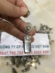 KẸP THẺ SẮT (HÀNG CAO CẤP) - KẸP THẺ ĐEO - KẸP GIỮ THẺ BẰNG SẮT TIỆN DỤNG - KẸP ĐEO THẺ