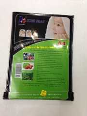 Giấy in ảnh Kim Mai ĐL 135 gsm, bóng 1 mặt (100 tờ) - Giấy Couche HÀNG CHÍNH HÃNG