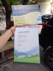 Menu mica A4 DỌC SN trong suốt (đế đen) - Biển để bàn - STANDER - Menu mica để bàn A4 B-6025