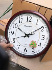 ĐỒNG HỒ TREO TƯỜNG CHÍNH HÃNG NewStar N53 NÂU/XANH/ BẠC - GIÁ RẺ - BẢO HÀNH