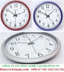 ĐỒNG HỒ TREO TƯỜNG CHÍNH HÃNG NewStar N53 NÂU/XANH/ BẠC - GIÁ RẺ - BẢO HÀNH