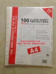 SƠ MI LỖ A4 XIFU ĐỎ 303A - TÚI ĐỤC LỖ - BÌA LỖ - SMLM (COMBO 100 CHIẾC)