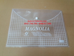 Túi Clearbag khổ A dày AD-1 ( Túi myclear, túi khuy, bìa nút, túi cúc)