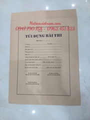 Túi đựng bài thi - Giấy thi Giấy krap Nhật mỏng dai (KT: 30 *37,5cm)