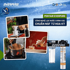 Máy Lọc Nước Pentair Everpure 4FC-S + Lọc thô A10