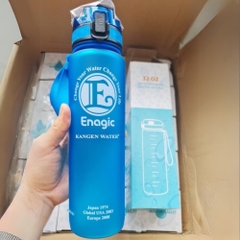 Bình Đựng Nước Kangen 1000ml màu xanh - Nhựa Tritan Cao Cấp