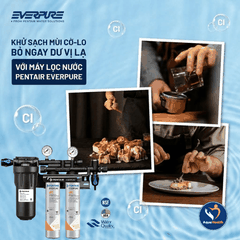 Máy Lọc Nước Pentair Everpure QC7I  PF Twin 4FC