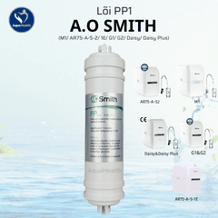 Bộ 5 Lõi Lọc Nước A.O Smith (M1/ AR75-A-S-2/ 1E/ G1/ G2/ Daisy/ Daisy Plus)
