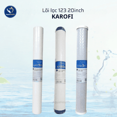 Lõi Lọc Nước 123 20inch Karofi - Linh Kiện Máy BCN/ RO Lắp Ráp