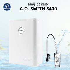 Máy Lọc Nước A.O Smith S400 - Thiết Kế Âm Tủ Và Để Bàn