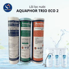 Bộ Lõi Lọc Nước Trio Eco 2 (Thay Thế Cho Aquaphor Trio Norma Softening)