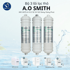 Bộ 5 Lõi Lọc Nước A.O Smith (M1/ AR75-A-S-2/ 1E/ G1/ G2/ Daisy/ Daisy Plus)