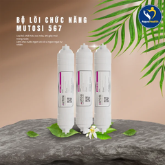 Bộ 7 Lõi Lọc Nước Mutosi (Lõi đúc) Thay Thế Cho Máy MP-370U, MP-371U