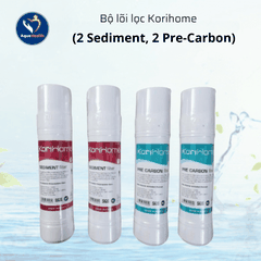 Bộ Lõi Lọc KoriHome (Bộ lõi lọc thô, Lõi RO, Bộ lõi chức năng)