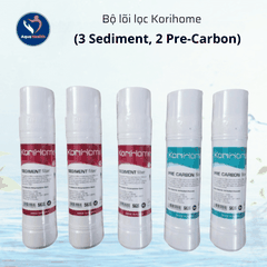 Bộ Lõi Lọc KoriHome (Bộ lõi lọc thô, Lõi RO, Bộ lõi chức năng)