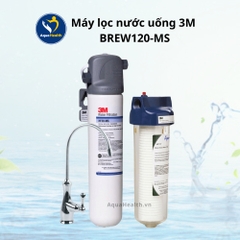 Combo Máy Lọc Nước 3M BREW120-MS Kèm Lọc Thô Cao Cấp Chính Hãng