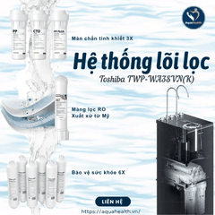 Máy Lọc Nước Nóng Lạnh Toshiba TWP-WA3SVN(K)