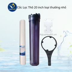 Cốc Lọc Thô 20 inch kèm lõi lụa, bass, vợt