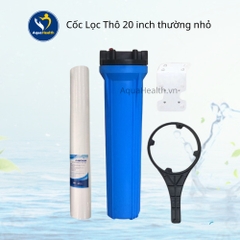 Cốc Lọc Thô 20 inch kèm lõi lụa, bass, vợt