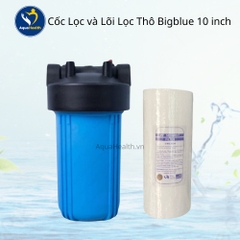 Cốc Lọc Thô Bigblue 10 inch lõi PP - Cốc béo 10 inch