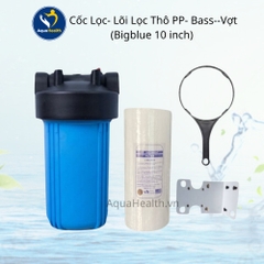 Cốc Lọc Thô Bigblue 10 inch lõi PP - Cốc béo 10 inch