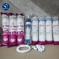 Bộ 8 Lõi Lọc Nước Mutosi