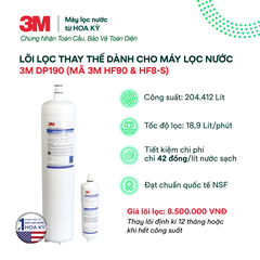 Lõi Lọc Nước 3M DP190 (mã HF90 và HF8-S)