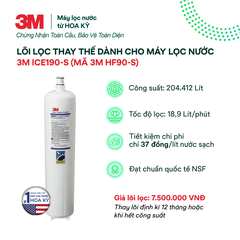 Lõi Lọc Nước 3M ICE190-S (mã HF90-S)