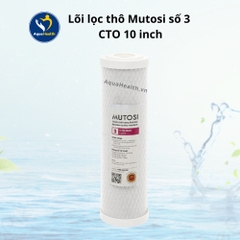 Lõi lọc thô Mutosi 123 (nối nhanh, thường)