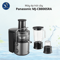 Máy Ép Trái Cây Panasonic MJ-CB800SRA - 2 Mức Độ Ép Nước