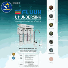 Máy Lọc Nước ChungHo FLUUX U1 - Công Nghệ Lọc UF